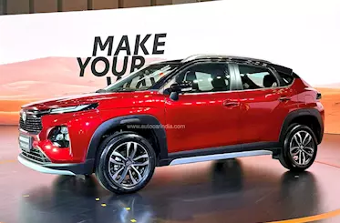 Essentially a rebadged version of Maruti Fronx.